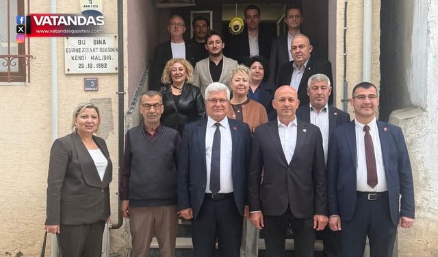 CHP YÖNETİMİNDEN ZİRAAT ODASI'NA ZİYARET