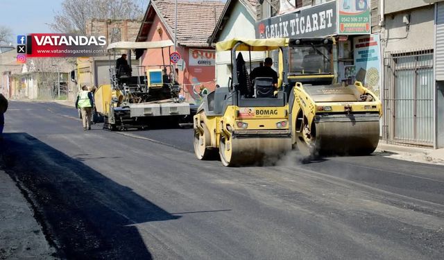 KALEİÇİ ASFALTLA BULUŞTU