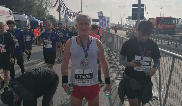 EMEKLİ POLİS EDİRNE İÇİN KOŞTU