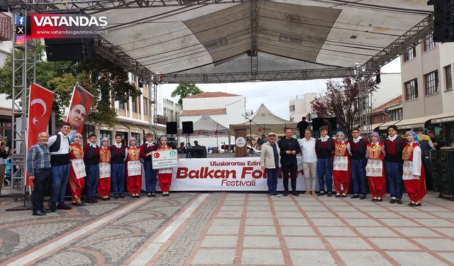 6.BALKAN FOLKLOR FESTİVALİ RÜZGARI ESTİ