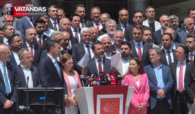 CHP'DEN KRİTİK ÇAĞRI