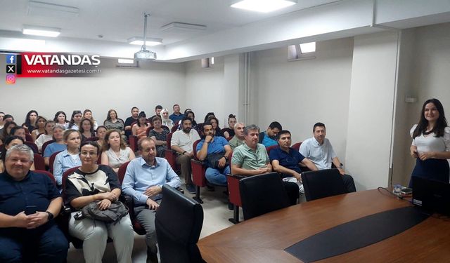 "SAĞLIKLI HAYAT SAATLERİ" ANLATILDI