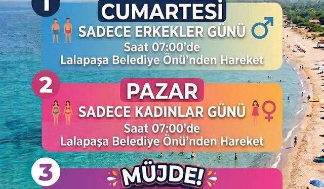 ÜCRETSİZ DENİZ GEZİSİ