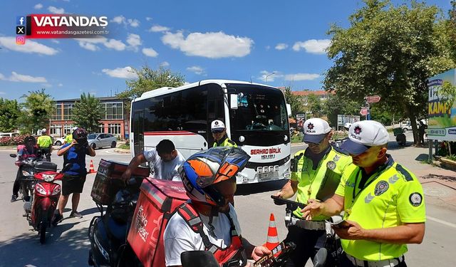 MOTOSİKLET KAZALARINA KARŞI SIKI DENETİM