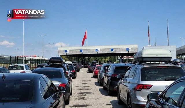GURBETÇİLERİN DÖNÜŞLERİ BAŞLADI