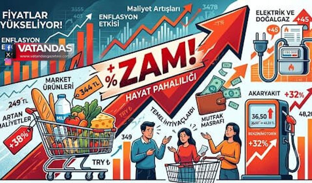 ZAMLAR VATANDAŞIN CEBİNİ VURACAK
