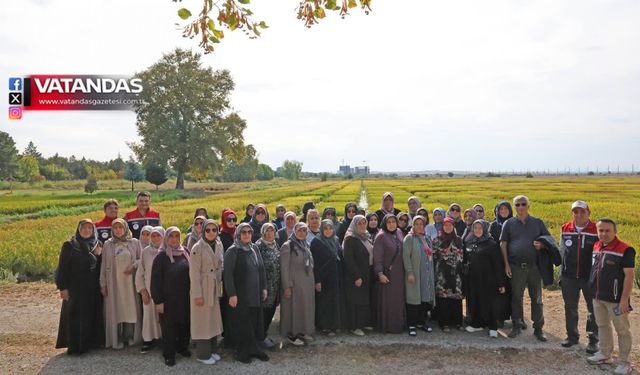 KADIN ÇİFTÇİLER EDİRNE’DE BULUŞTU
