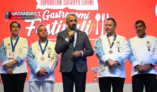 GASTRONOMİ ŞÖLENİ ÖDÜLLERLE TAÇLANDIRILDI