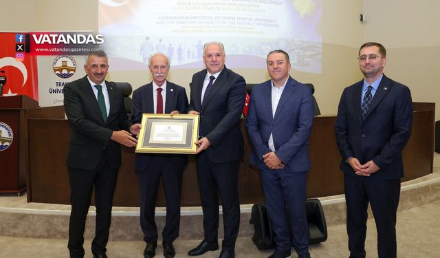 T.Ü İLE KOSOVA ARASINDA EĞİTİM PROTOKOLÜ