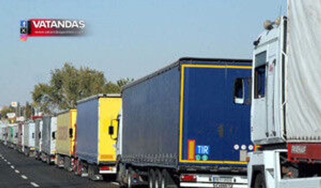TIR ŞOFÖRLERİNİN VİZE ÇİLESİ