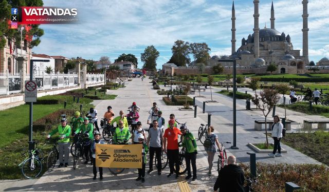 ÖĞRETMENLER PEDAL ÇEVİRDİ