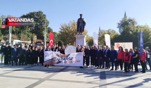 EDİRNE’DE AMATÖR SPOR HAFTASI HEYECANI