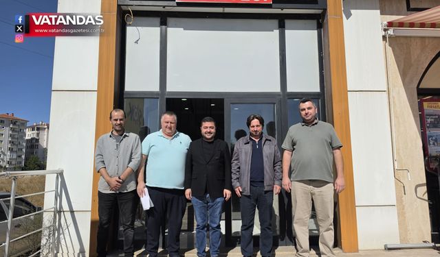 İŞ İNSANLARINDAN YAZGAN’A ZİYARET