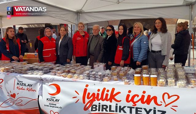 KIZILAY’DAN AŞEVİ İÇİN “İYİLİK KERMESİ”