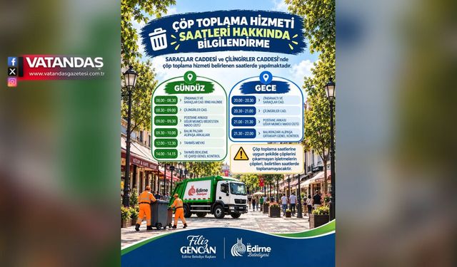 SARAÇLAR VE ÇEVRESİNDE YENİ ÇÖP TOPLAMA DÜZENİ BAŞLIYOR