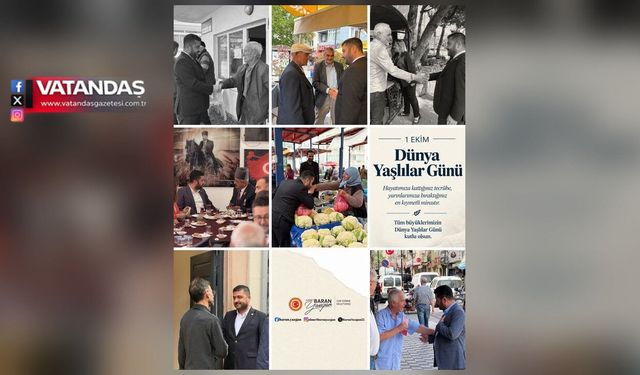 YAZGAN’DAN 1 EKİM MESAJI: “BÜYÜKLERİMİZ GEÇİM DERDİNE MAHKÛM EDİLMEMELİ”
