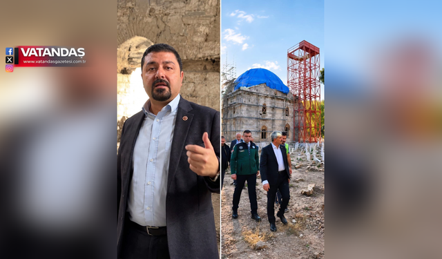 YAZGAN: “EDİRNE’MİZİN TARİHİ HAZİNESİ YENİDEN İHTİŞAMINA KAVUŞUYOR”