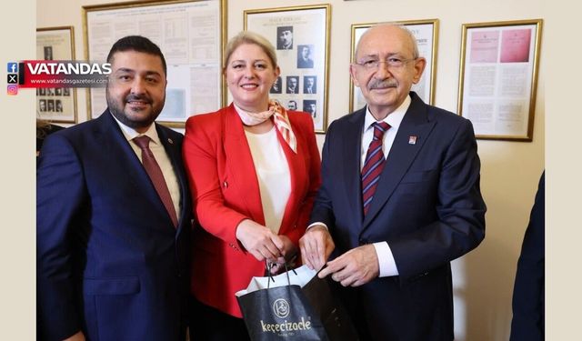 YAZGAN VE BECAN KILIÇDAROĞLU İLE GÖRÜŞTÜ