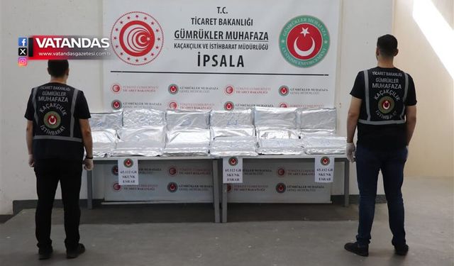 SINIR KAPILARINDA UYUŞTURUCU OPERASYONU