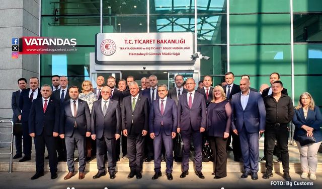 HAMZABEYLİ’DE TIR TRAFİĞİNE NEŞTER