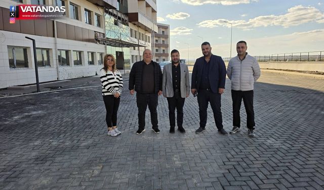 YAZGAN, HUZUREVİ İNŞAATINDA İNCELEMELERDE BULUNDU