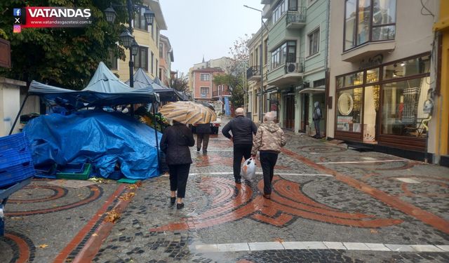 SAĞANAK YAĞIŞ ETKİSİNİ GÖSTERDİ