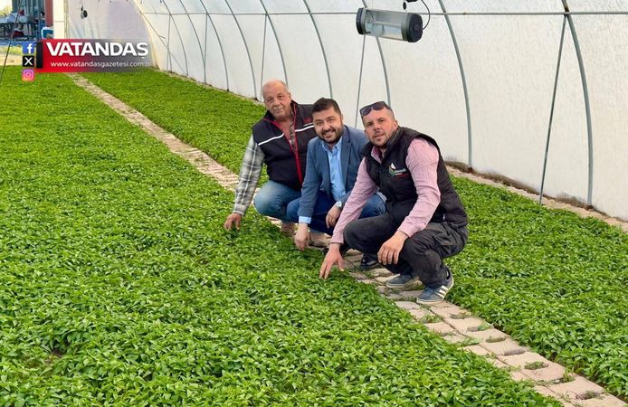 YAZGAN'DAN ÜRETİCİYE ZİYARET