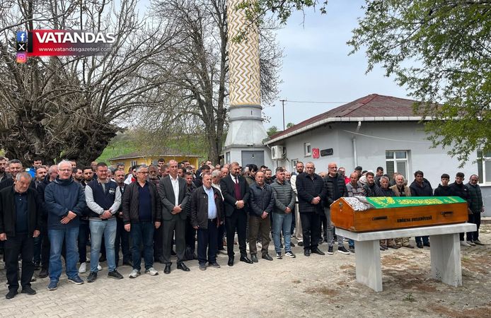 KAZADA ÖLEN KADIN TOPRAĞA VERİLDİ