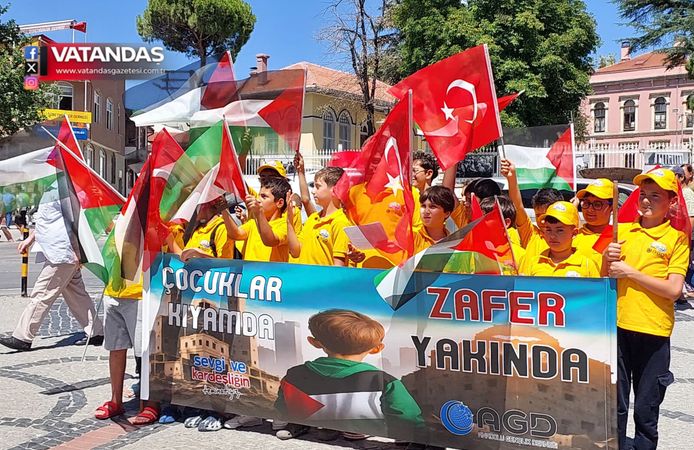 GAZZE'YE DESTEK MİTİNGİ