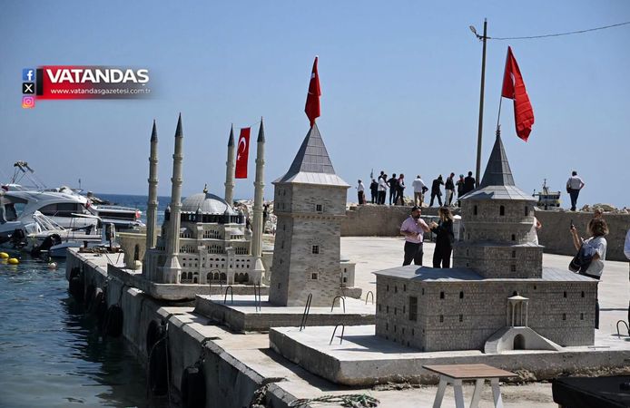 EDİRNE’NİN TARİHİ SİMGELERİ SAROS’UN DERİNLİKLERİNE TAŞINDI