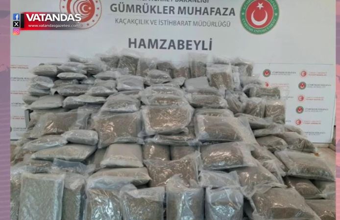 HAMZABEYLİ’DE UYUŞTURUCU OPERASYONU