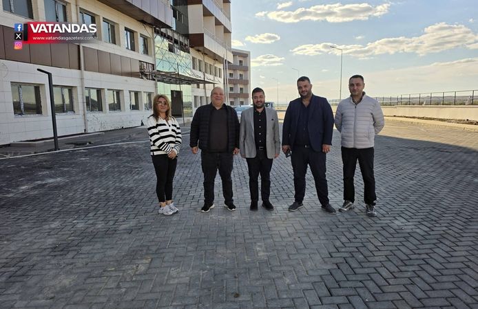 YAZGAN, HUZUREVİ İNŞAATINDA İNCELEMELERDE BULUNDU