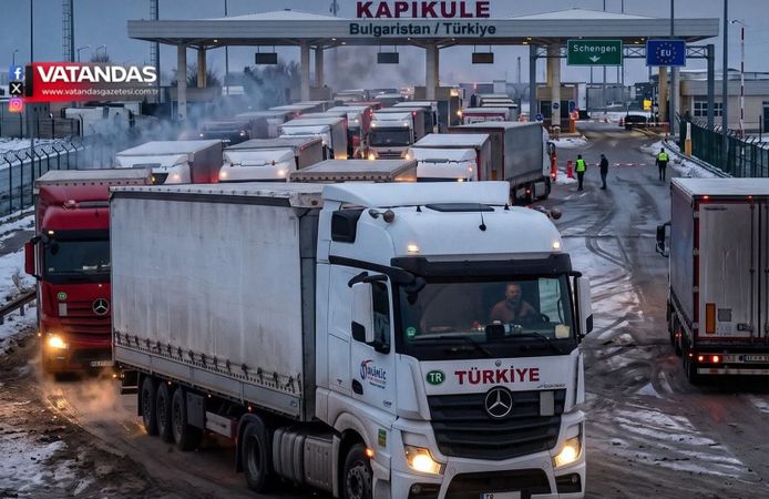 TIR KRİZİ YENİDEN ALEVLENDİ