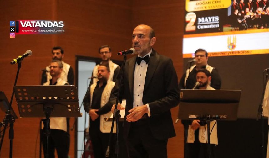 ANTAKYA MEDENİYETLER KOROSU GÖNÜLLERE DOKUNDU