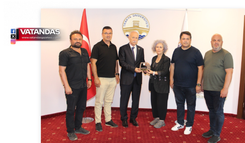 EGD YÖNETİMİ REKTÖRLE GÖRÜŞTÜ