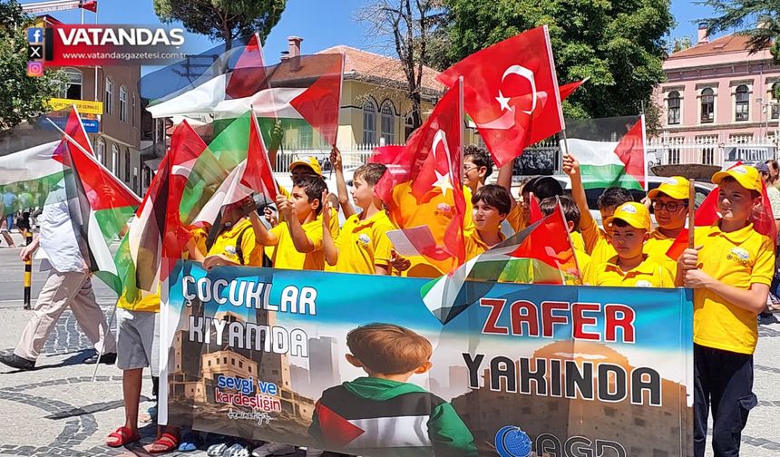 GAZZE'YE DESTEK MİTİNGİ