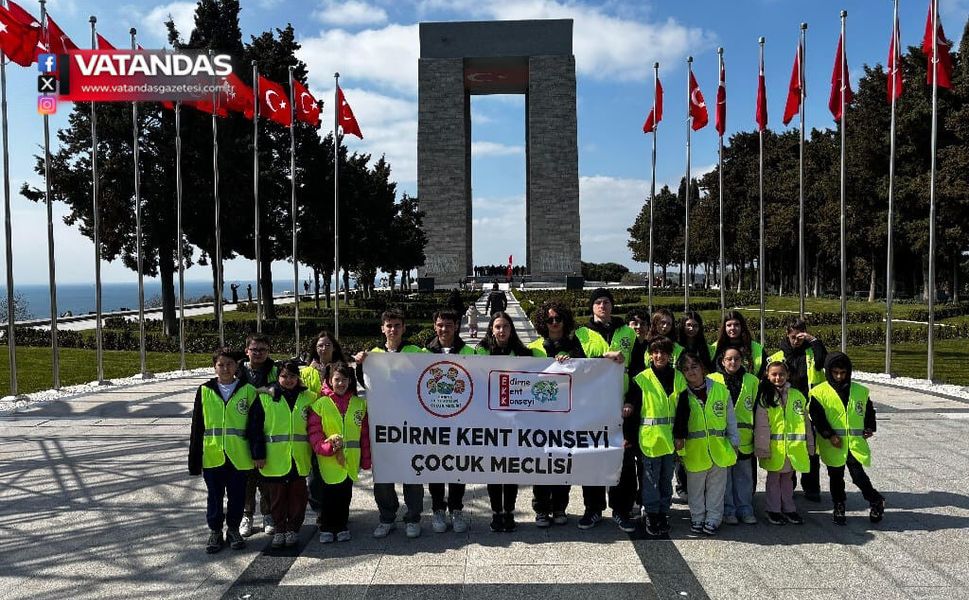 ÇOCUKLARDAN ÇANAKKALE ZİYARETİ