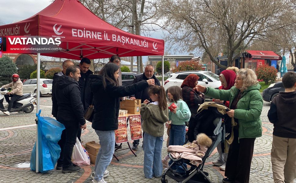 FATİH'İN DOĞUM GÜNÜNDE ANLAMLI İKRAM