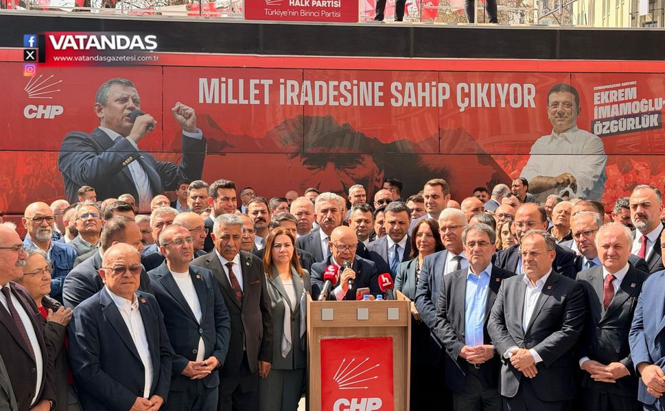 CHP İL BAŞKANI BALKANLI, 81 İL BAŞKANIYLA ANKARA'DA TEK YÜREK OLDU