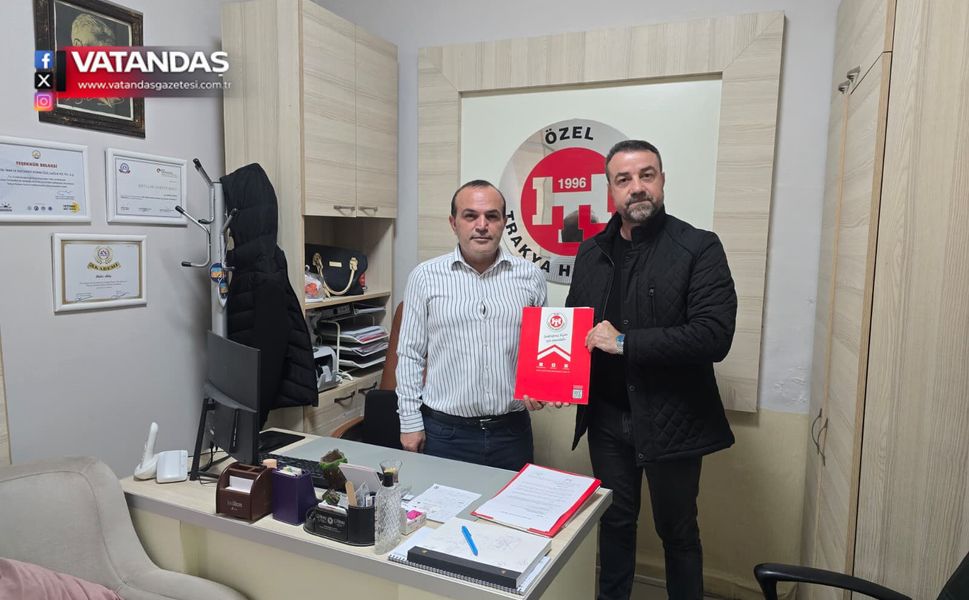 ÖZEL TRAKYA HASTANESİ'NDEN ÖZ SAĞLIK-İŞ SENDİKASINA SAĞLIK DESTEĞİ