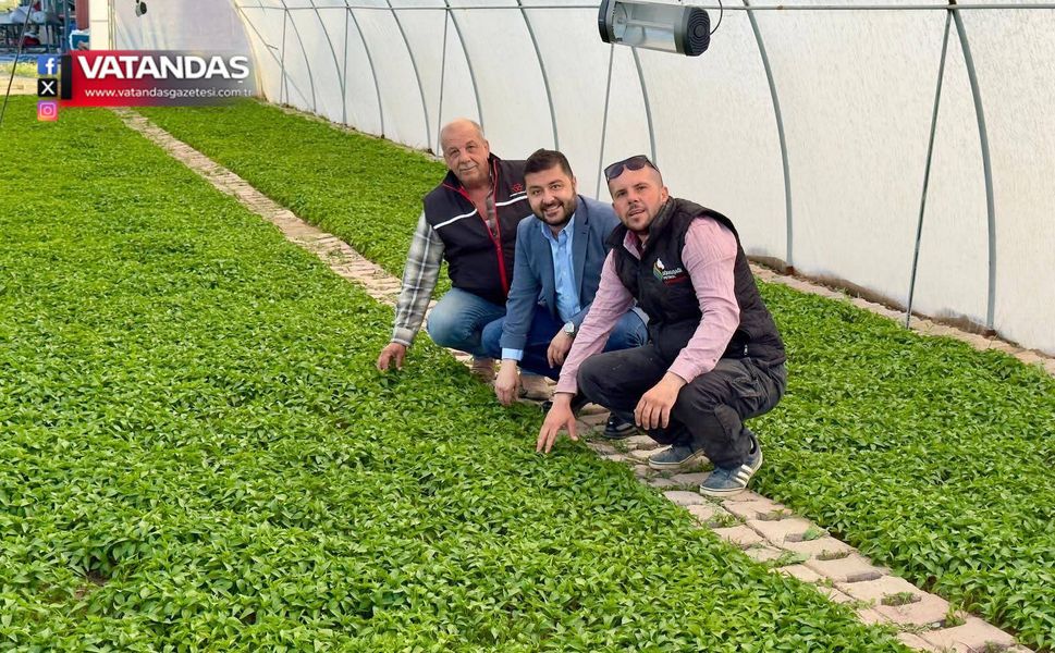 YAZGAN'DAN ÜRETİCİYE ZİYARET