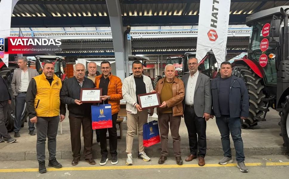 FUAR KATILIMCILARINA SERTİFİKALI TEŞEKKÜR