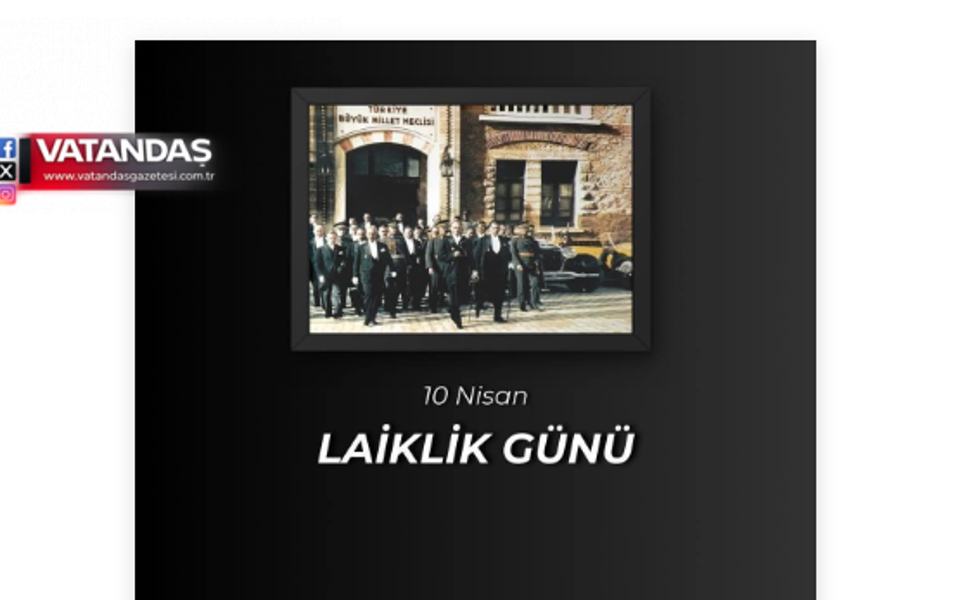 "LAİKLİK YOKSA DEMOKRASİ DE YOKTUR"