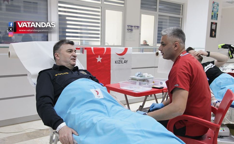 POLİS HAFTASI'NDA ANLAMLI BAĞIŞ