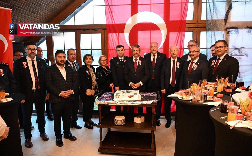 POLİS HAFTASINA YAKIŞIR RESEPSİYON