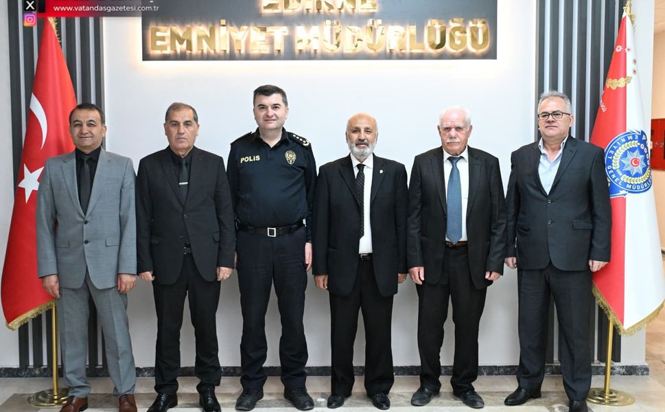 EMEKLİ POLİSLERDEN AYHAN’A ZİYARET