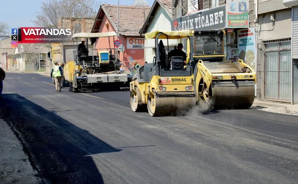 KALEİÇİ ASFALTLA BULUŞTU