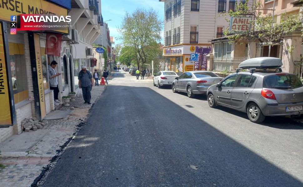 MAARİF CADDESİ TRAFİĞE AÇILDI