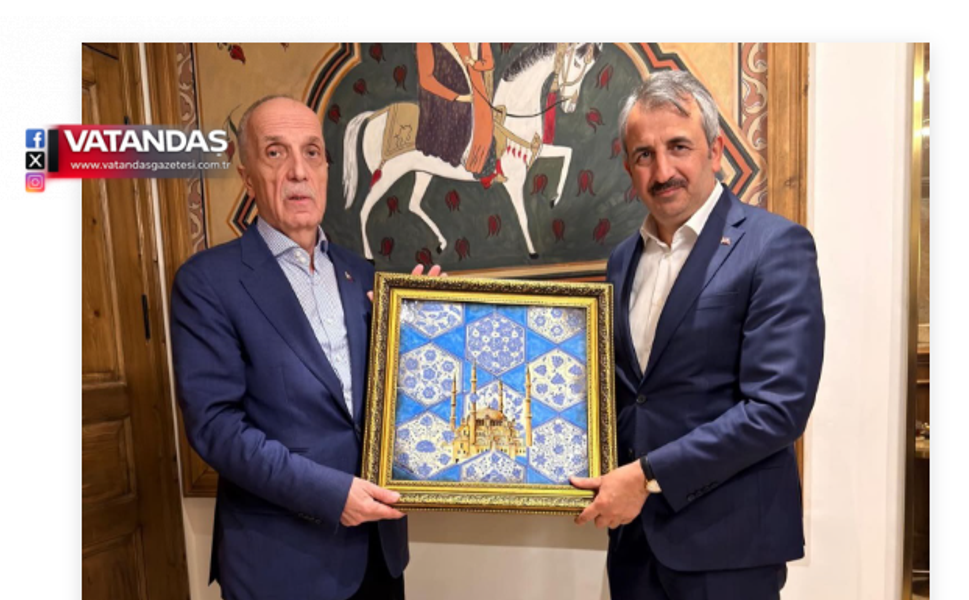 ATALAY'DAN VALİ SEZER'E ZİYARET