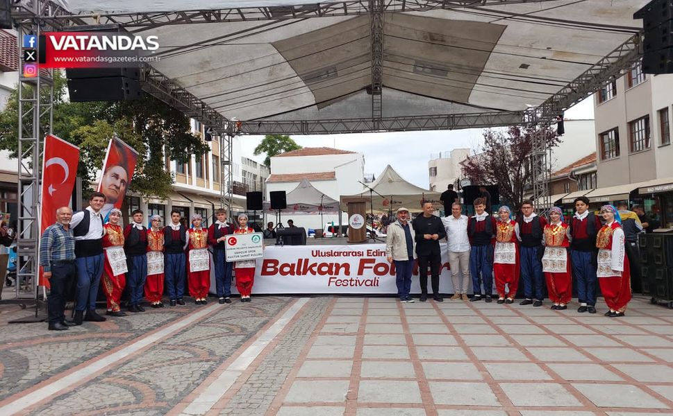 6.BALKAN FOLKLOR FESTİVALİ RÜZGARI ESTİ